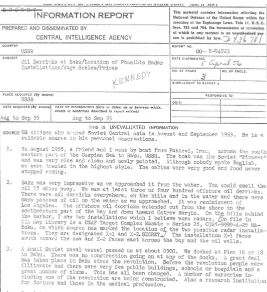 La CIA revela 54 documentos sobre la muerte del hermano de  Kennedy
