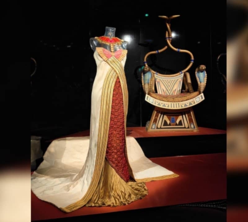Vestuario de la época de Cleopatra VII. Foto: Sortir a Paris