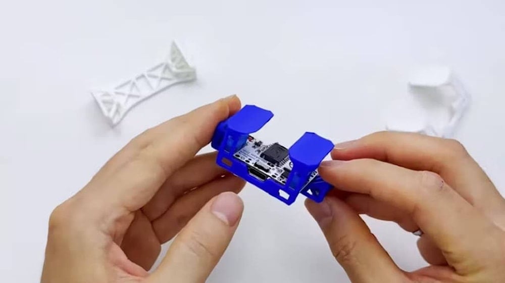 El mouse inalámbrico más pequeño del mundo. Foto: Captura de pantalla.