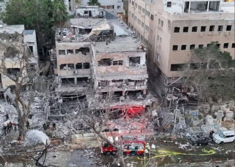 ​Ataques de Irán dejaron alrededor de mil 800 heridos israelíes