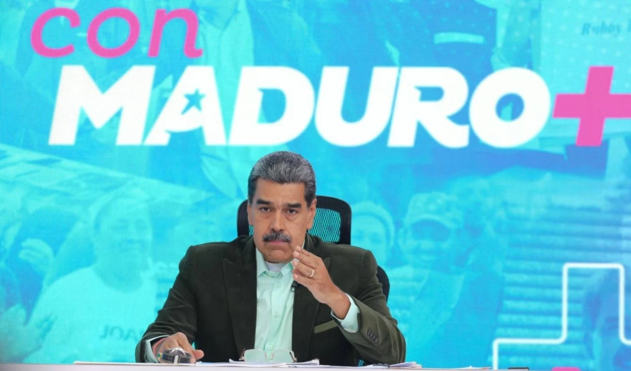 Nicolás Maduro denunció el genocidio de “Israel”.