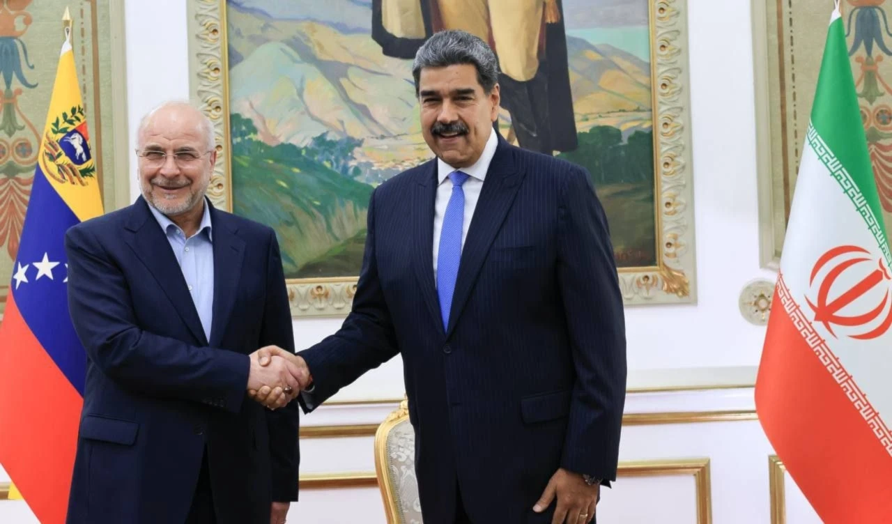 Recibe presidente de Venezuela a Mohammad Bagher Ghalibaf