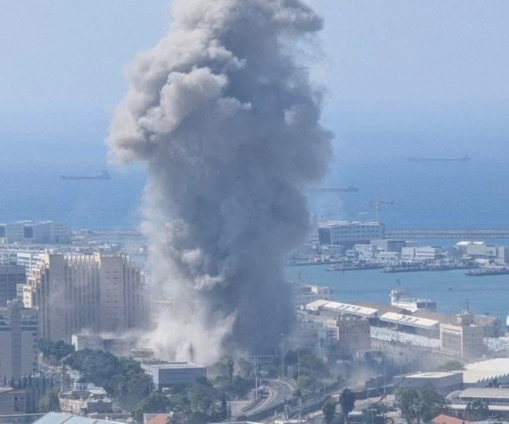 Lanzamiento de oleada 17 de misiles iraníes contra