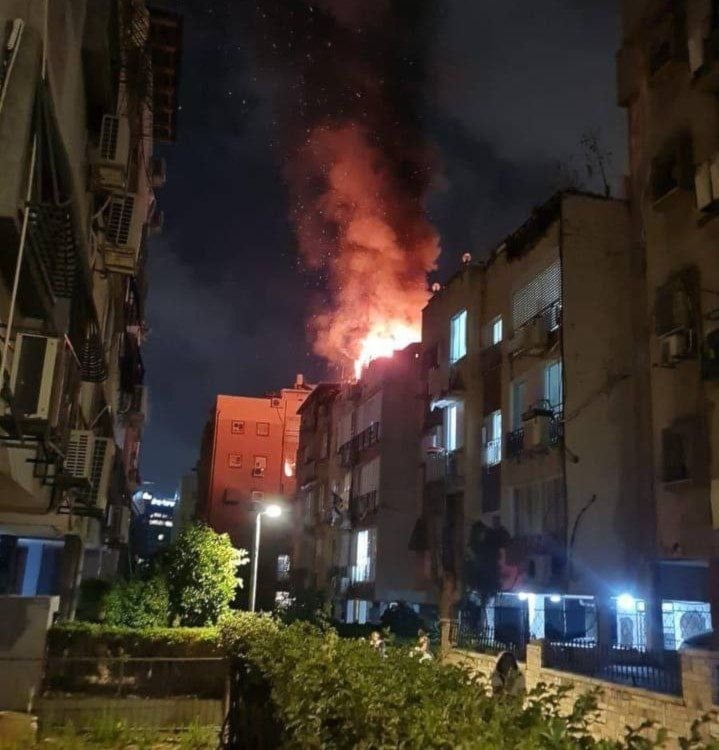 Irán lanza ataque con misiles balísticos contra el centro de 
