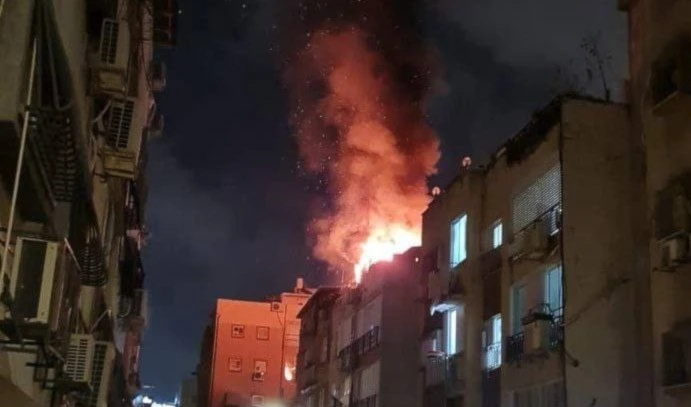 Irán lanza ataque con misiles balísticos contra el centro de "Israel"