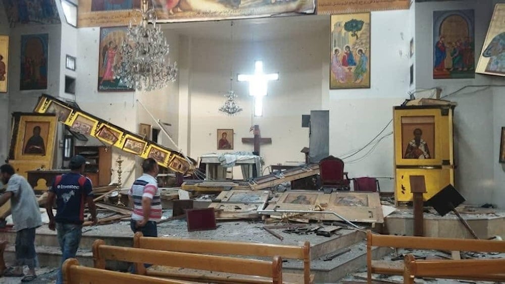 Decenas de mártires en atentado suicida contra una iglesia en Damasco