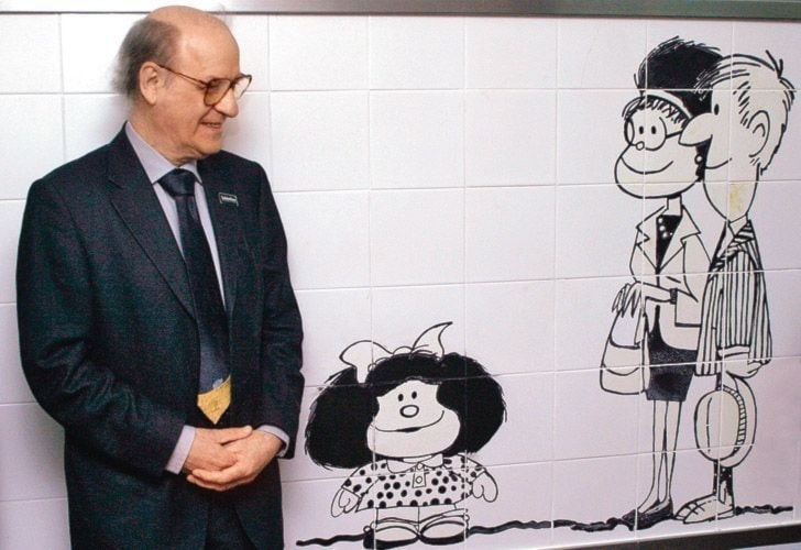 Filme documenta la vida íntima y creativa de Quino, creador de Mafalda