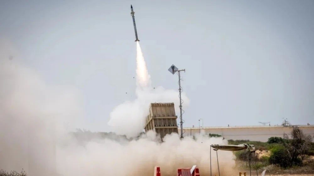 Misil interceptor fue lanzado por la Cúpula de Hierro.