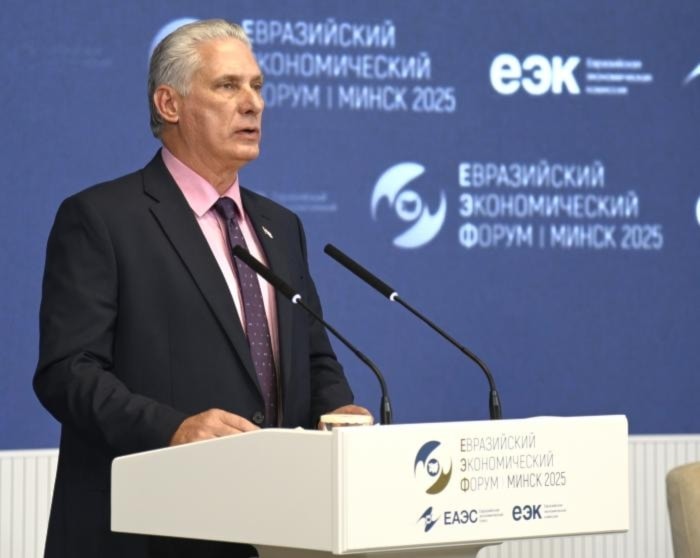 Cuba propone mayor integración económica con la Unión Euroasiática