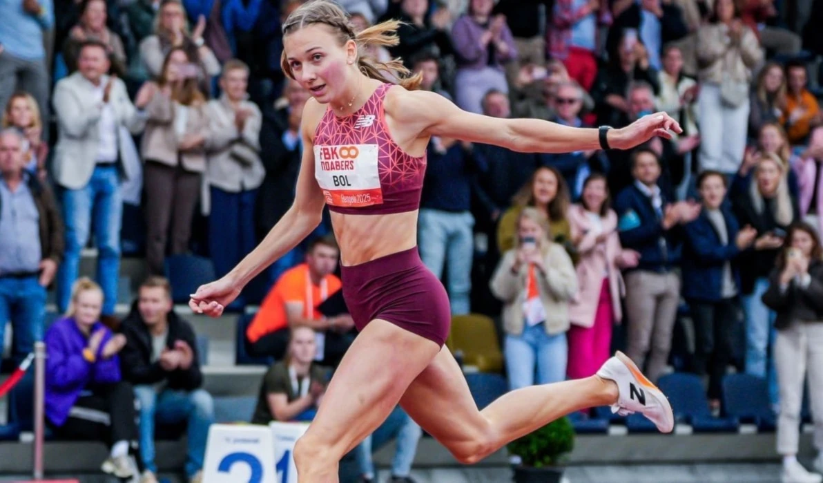 Reina mundial Femke Bol vuelve a brillar en los 400 metros con vallas.