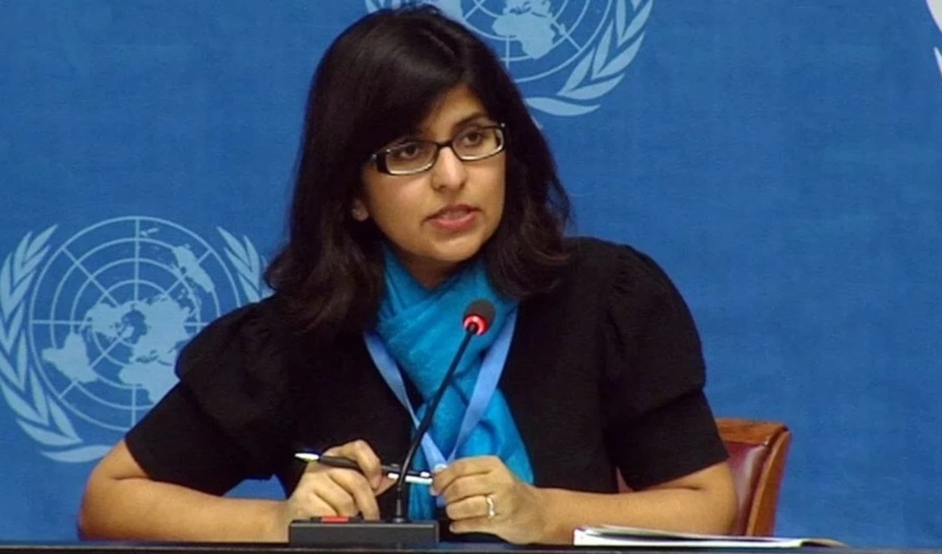 La portavoz de la Oficina del Alto Comisionado de las Naciones Unidas para los Derechos Humanos, Ravina Shamdasani. La portavoz de la Oficina del Alto Comisionado de las Naciones Unidas para los Derechos Humanos, Ravina Shamdasani.