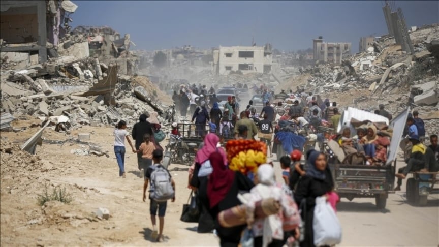 Los residentes de Gaza huyen a zonas más seguras tras las amenazas de evacuación (archivo)