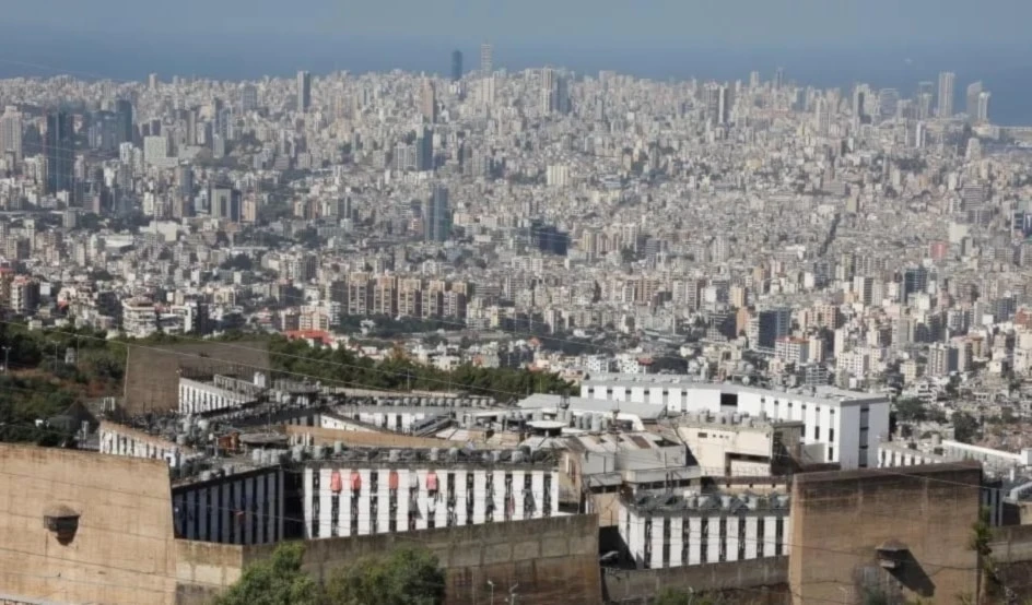Edificio de la prisión de Roumieh en Líbano.