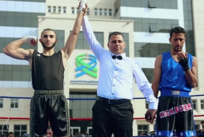 Agresión israelí impide sueño olímpico de boxeador palestino.