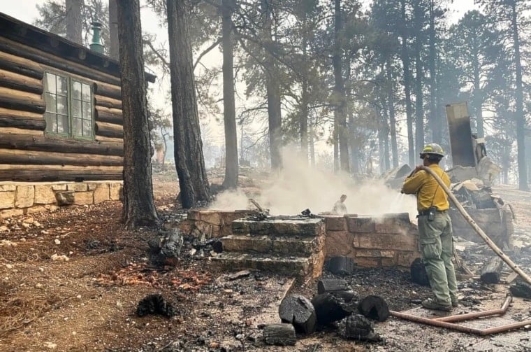Incendio en el Gran Cañón de EE. UU. destruye miles de hectáreas