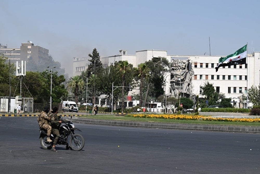 Ataque contra sede del Estado Mayor en Damasco. 16 de julio de 2025 (Foto: AFP)