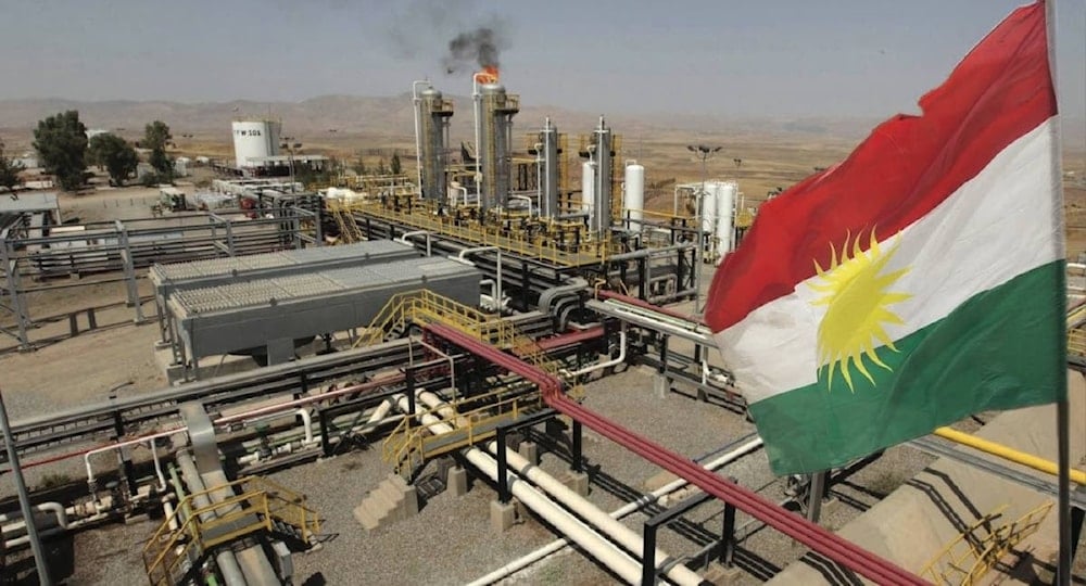 Campos petrolíferos del Kurdistán de Irak. 