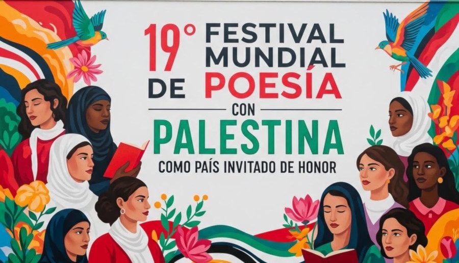 Festival Mundial de Poesía en Venezuela destaca a Palestina 