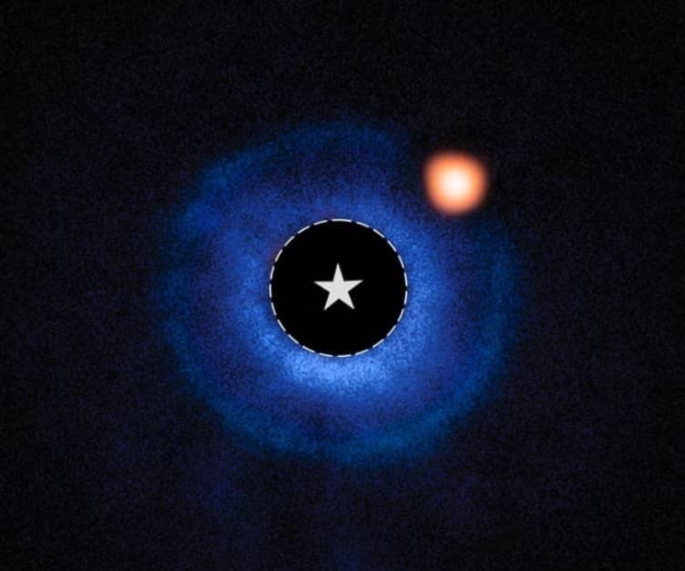 Captan el exoplaneta de menor masa jamás fotografiado