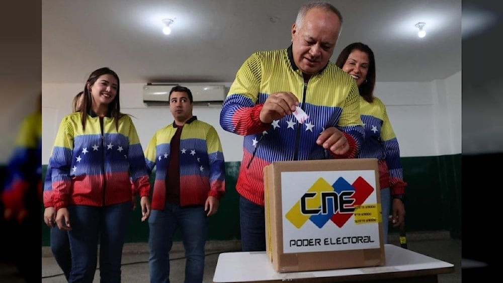 Ministro Interior, Justicia y Paz de Venezuela, Diosdado Cabello.