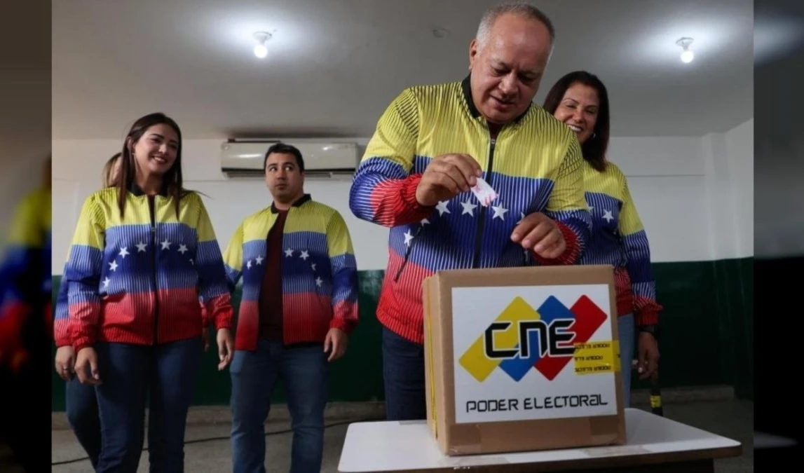 Ministro Interior, Justicia y Paz de Venezuela, Diosdado Cabello.