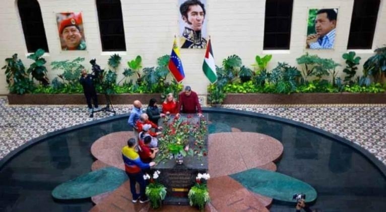 Homenaje a Hugo Chávez en su cumpleaños.