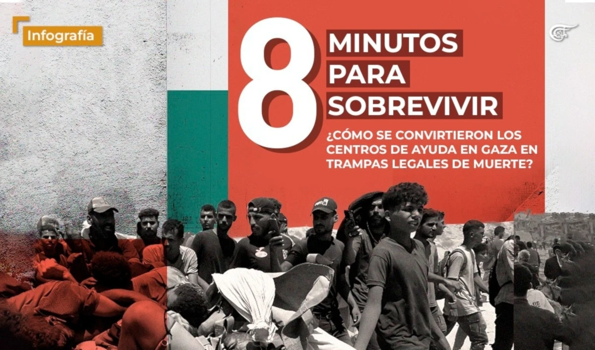 8 minutos para sobrevivir. ¿Cómo se convirtieron los centros de ayuda en Gaza en trampas legales de muerte?