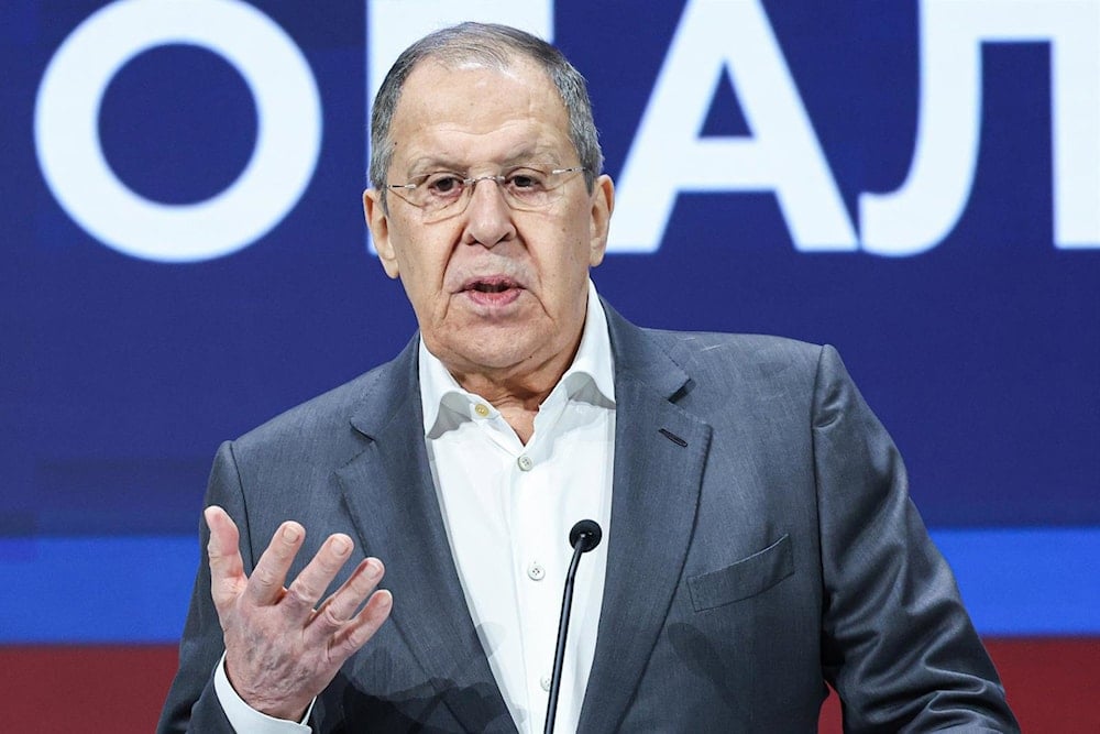 El ministro de Relaciones Exteriores de Rusia, Serguéi Lavrov.
