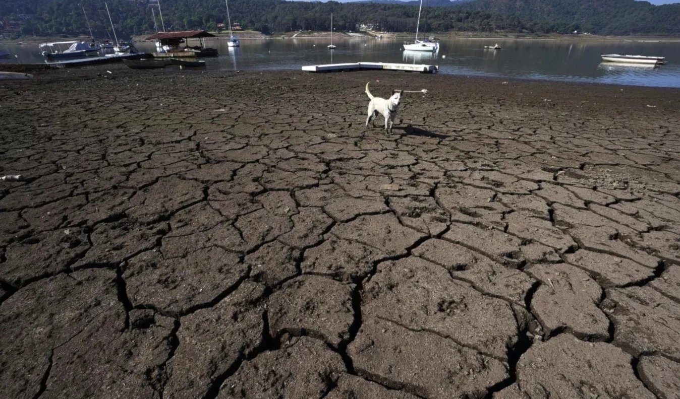 Presa Miguel Alemán, México. Foto: AP: Presa Miguel Alemán, México. Foto: AP: