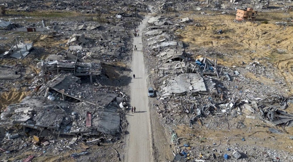 Destrucción masiva de la Franja de Gaza provocada por los constantes bombardeos israelíes desde el 7 de octubre de 2023. 