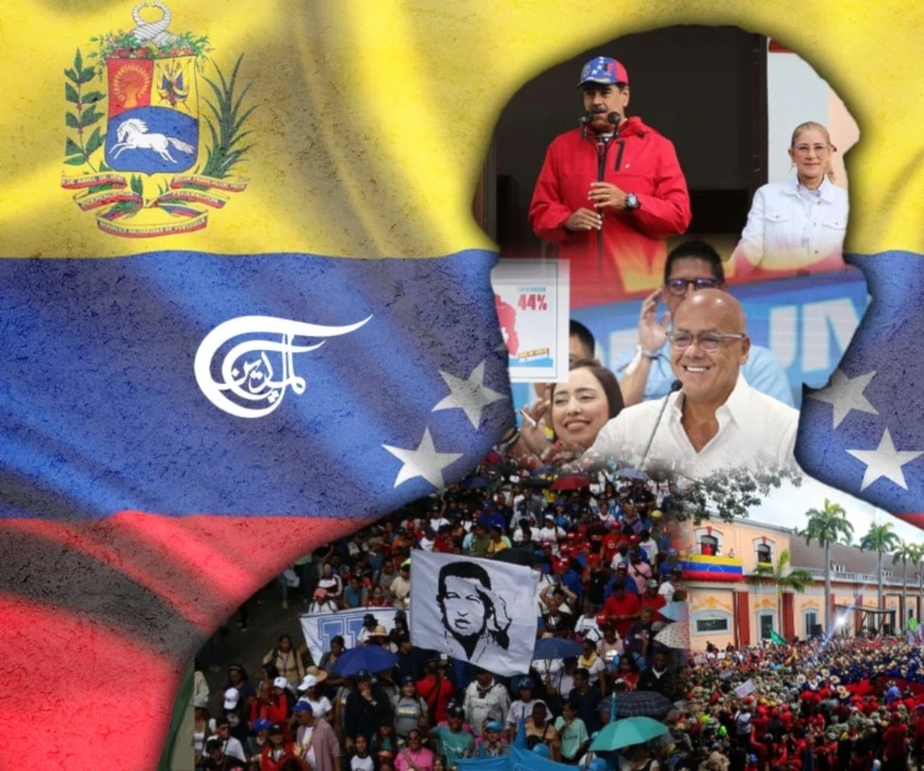 Venezuela. Ya lo dijo Nicolás: "Menos escritorio y más territorio"