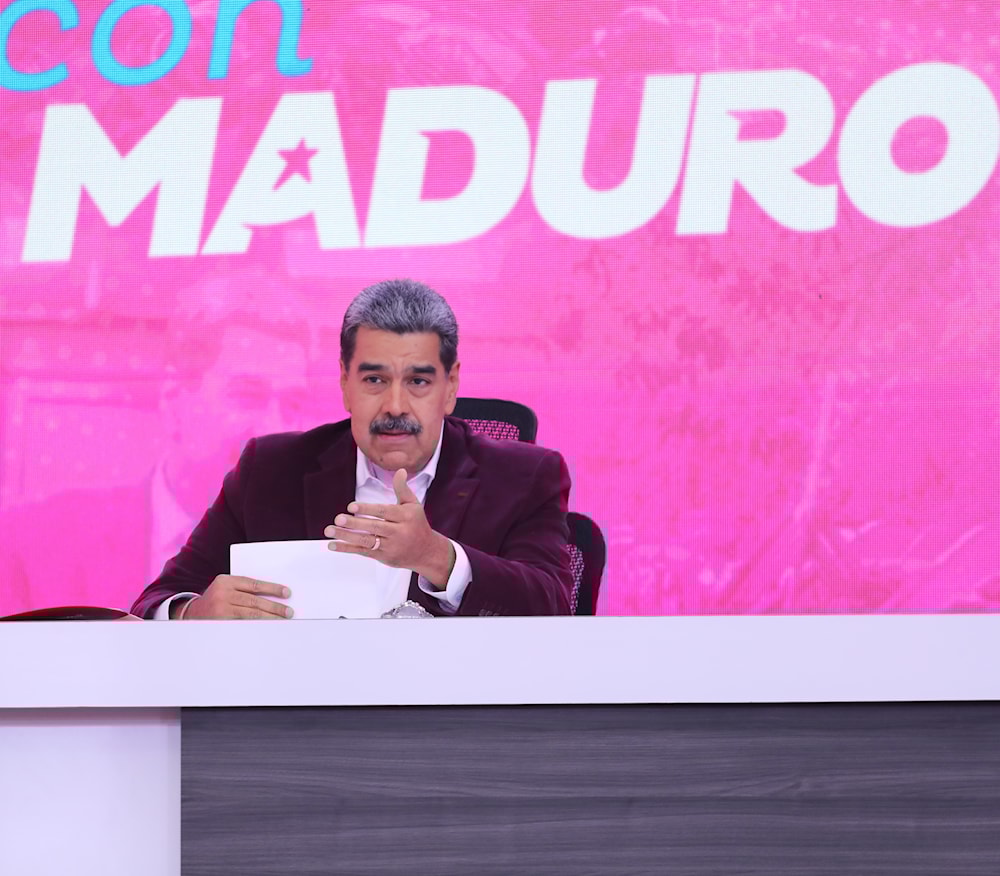 El mandatario bolivariano durante la emisión 84 de su programa Con Maduro +. 