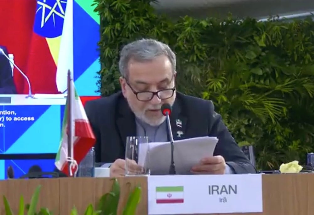 Araghchi en Cumbre BRICS: 