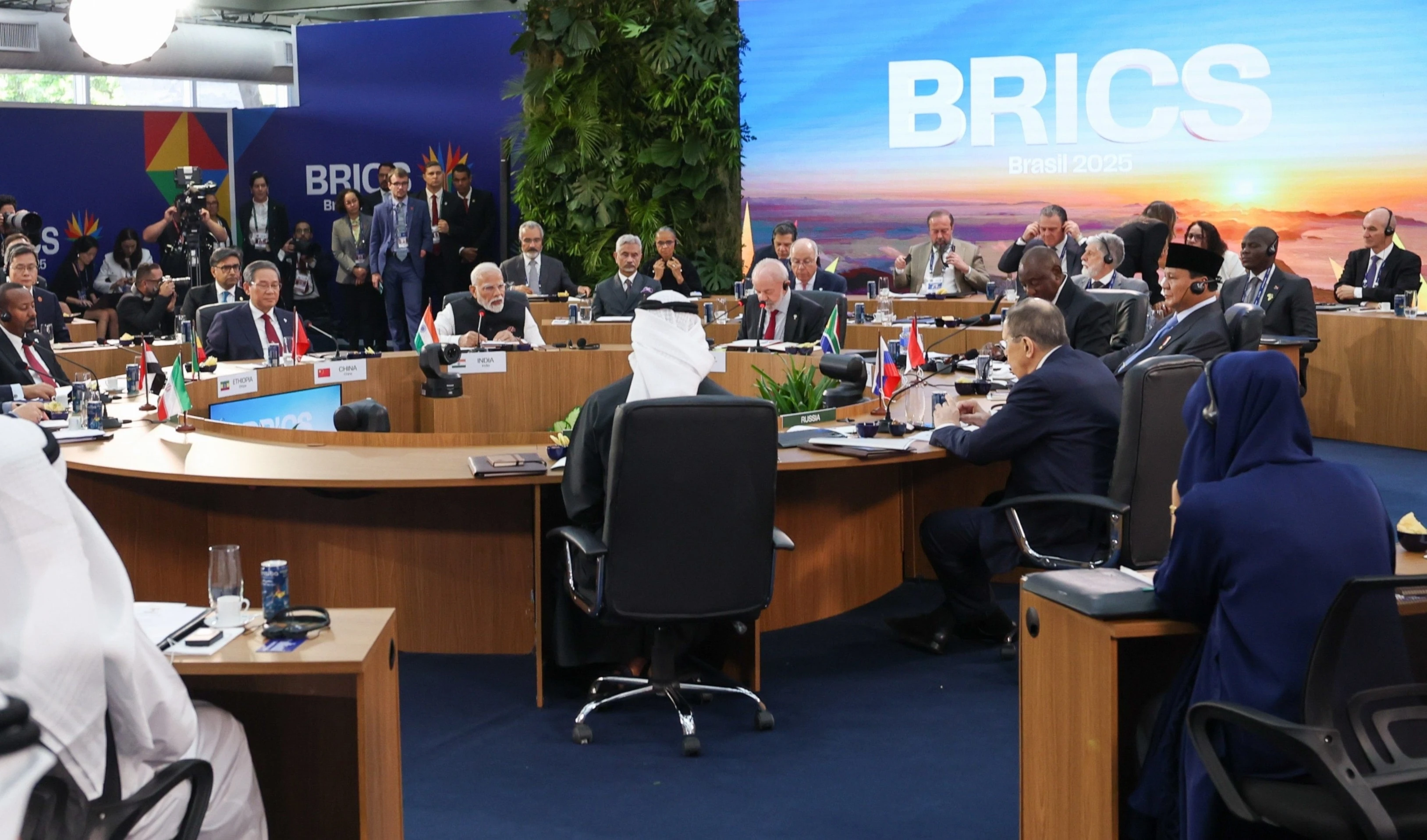 Narendra Modi en Cumbre BRICS: "La situación humanitaria en Gaza es motivo de gran preocupación"