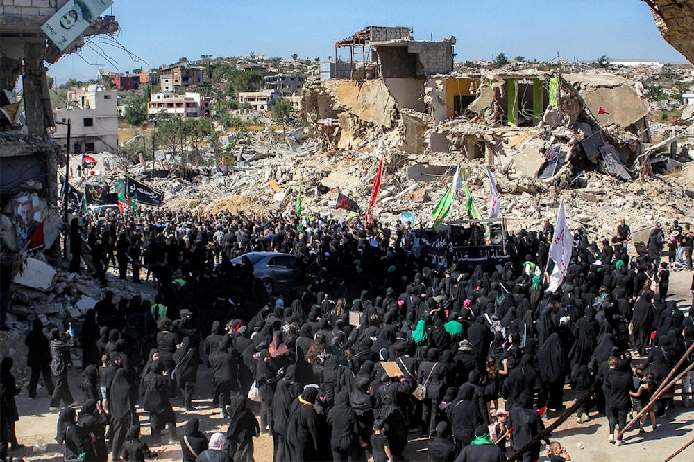 Marcha en Kafr Kila.