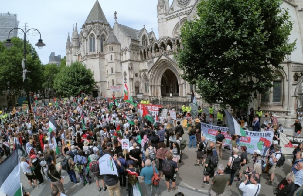 Policía británica arresta a simpatizantes de Acción Palestina