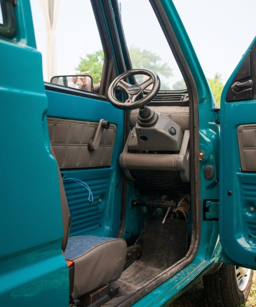 El auto mide 50 centímetros de ancho. Foto: Toxel.