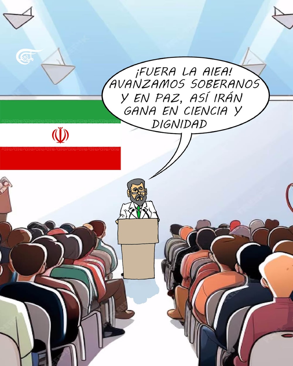&iexcl;Basta de complicidad! Ir&aacute;n elige la dignidad