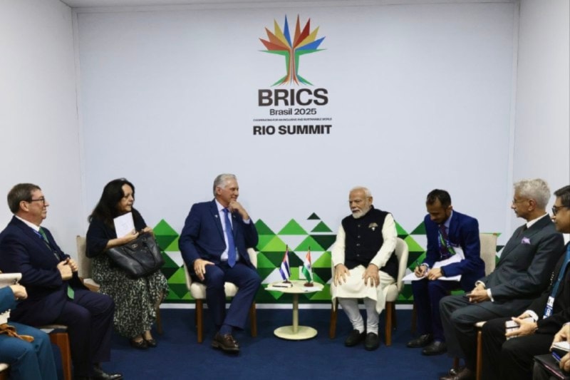 Presidente de Cuba refuerza alianzas con Vietnam e India en los BRICS