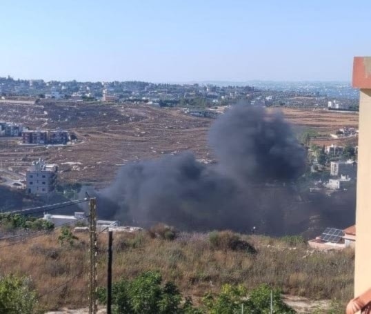 Dos mártires en los ataques israelíes en las ciudades de Deir Kifa y Beit Lif. 7 de julio de 2025 (Foto: Redes Sociales)