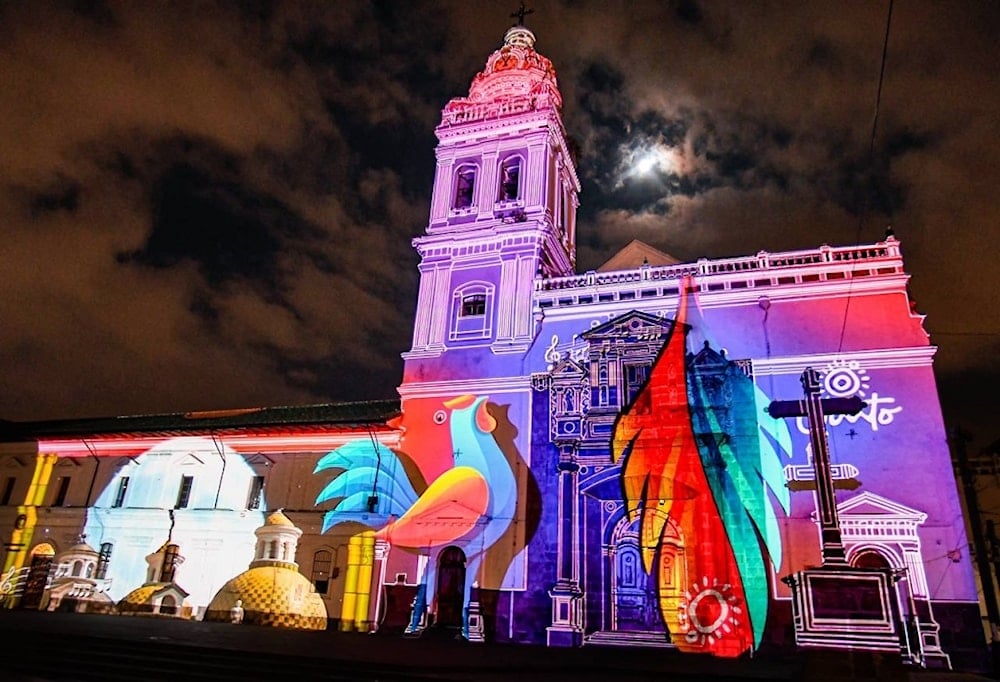 Festival Luz de América ilumina Quito, Ecuador 