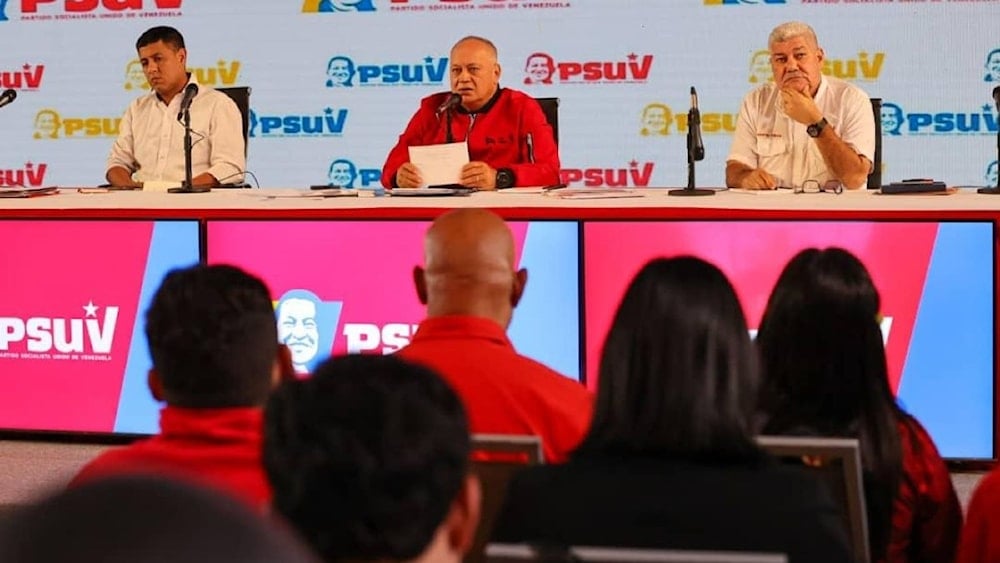 Dirección Nacional del Partido Socialista Unido de Venezuela (Foto: Con el Mazo Dando)
