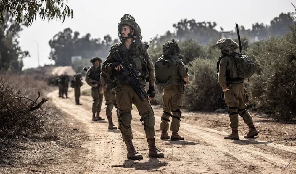 Militares israelíes en Gaza. 