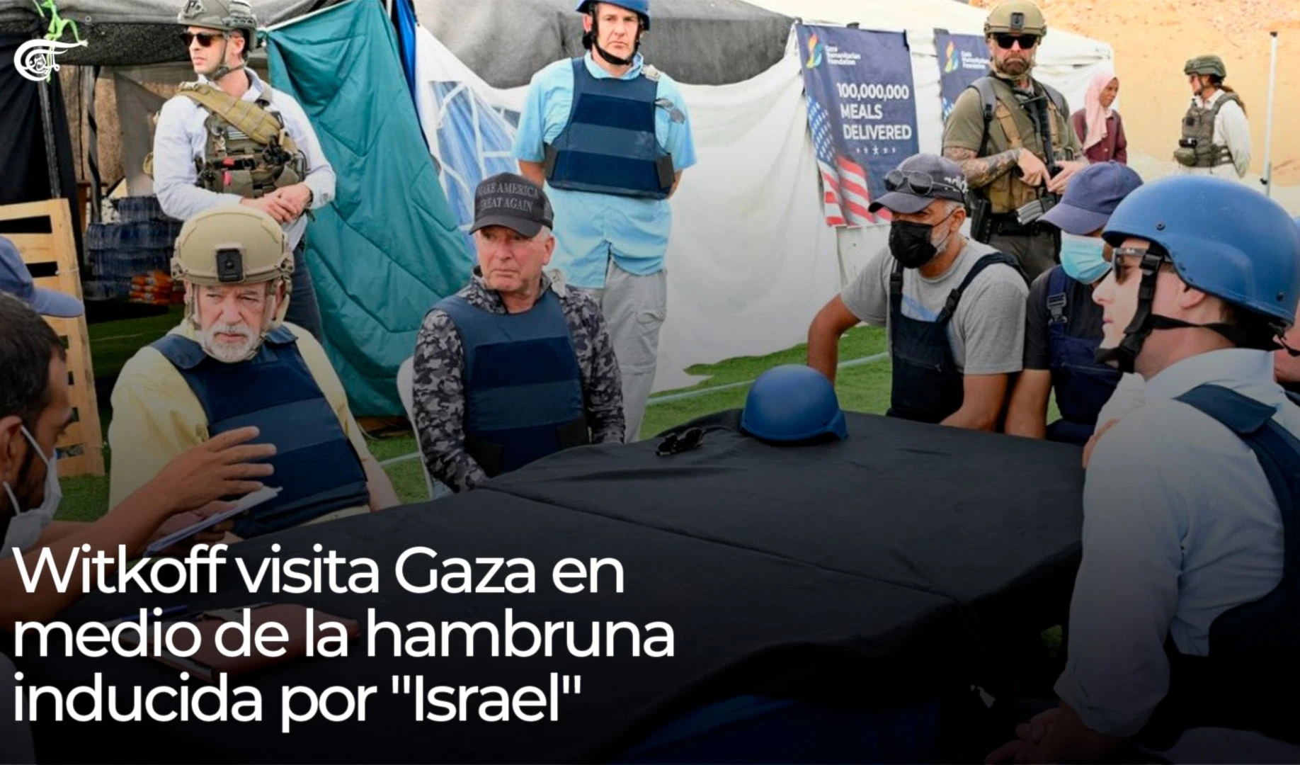 Witkoff visita Gaza en medio de la hambruna inducida por "Israel"
