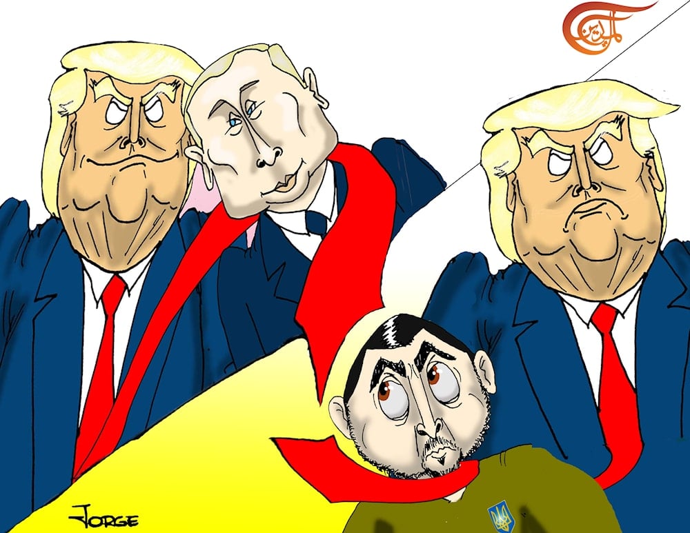 Putin y Trump marcan el posible fin de la guerra en Ucrania. Gráfica: Jorge Sánchez Armas