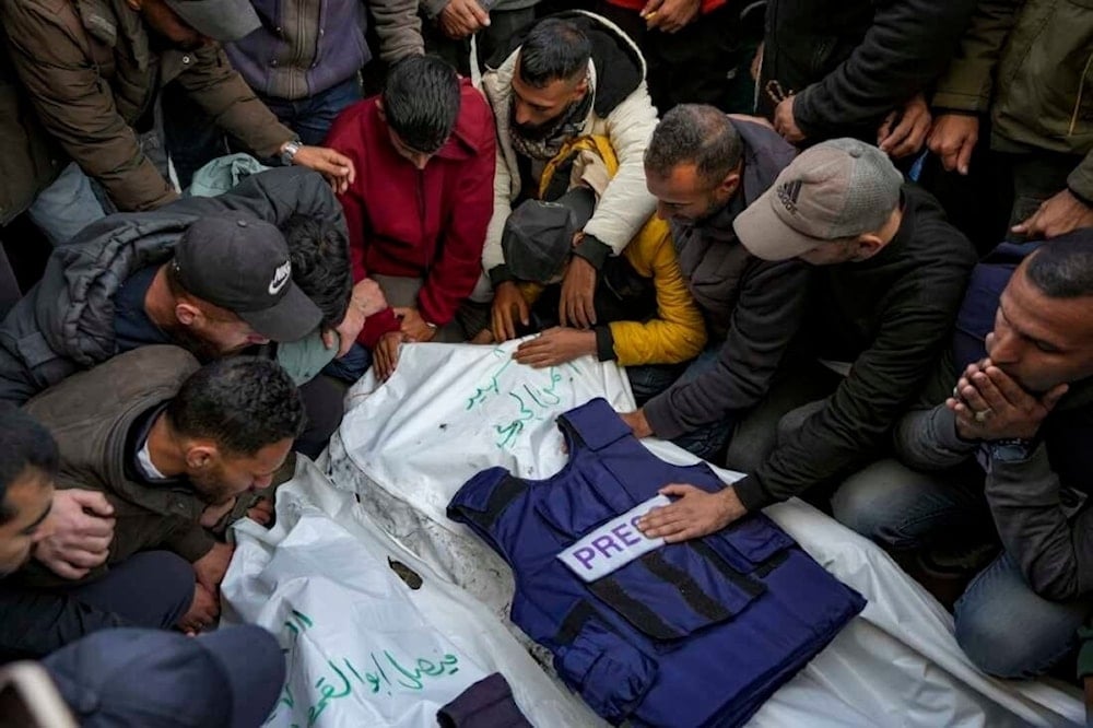 ​Ascendió a 240 el número de periodistas asesinados en Gaza 