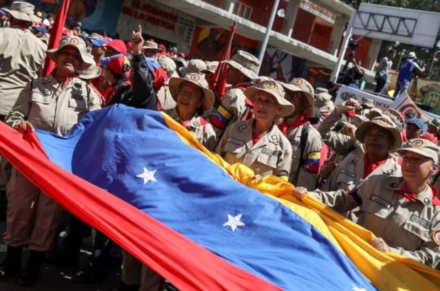 Venezuela convoca alistamiento de la milicia ante amenazas de EE. UU.