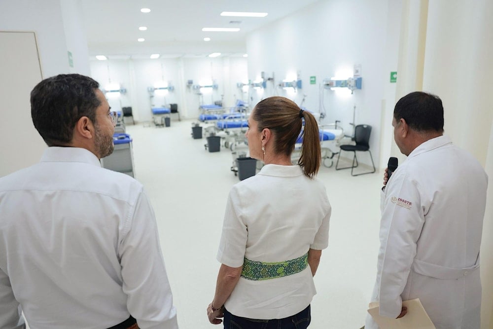 Presidenta Sheinbaum inaugura primera etapa del Hospital Regional de Alta Especialidad del ISSSTE (Prensa Presidencial)