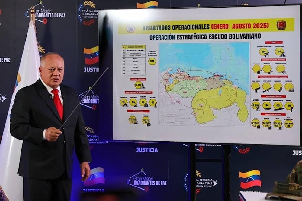 Cabello denunció a las llamadas NARCOBAND, aliadas a delincuentes, asesinos, terroristas y narcotraficantes.