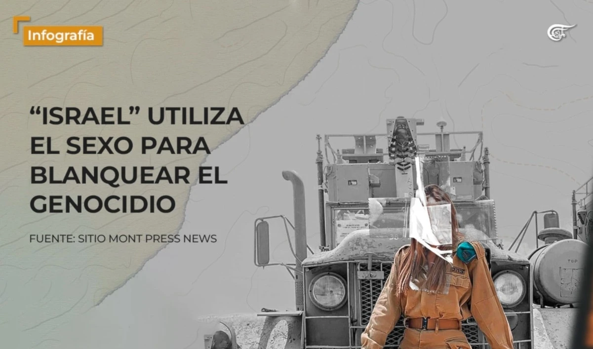 "Israel" utiliza el sexo para blanquear el genocidio